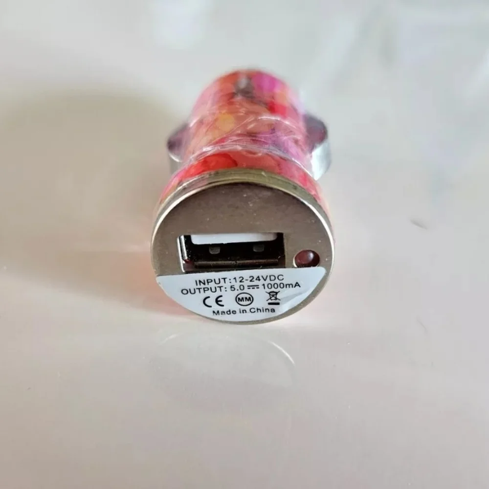 USB Car Charging Adapter Single Port New In Sealed Plastic